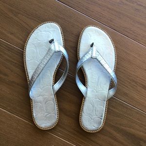 Coach slippers